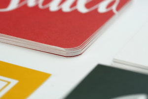 Classic square business cards