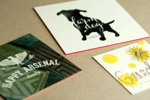 square business cards