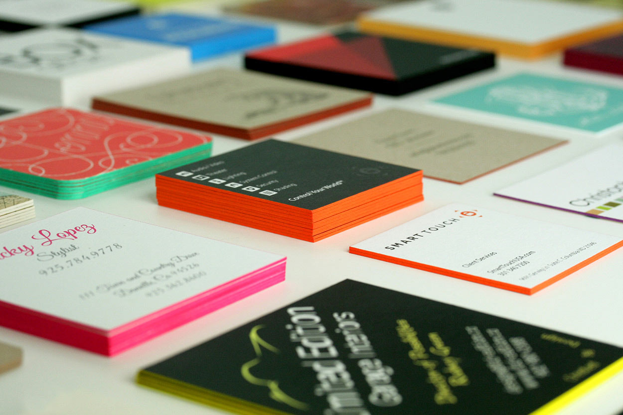 square business cards, thick business cards