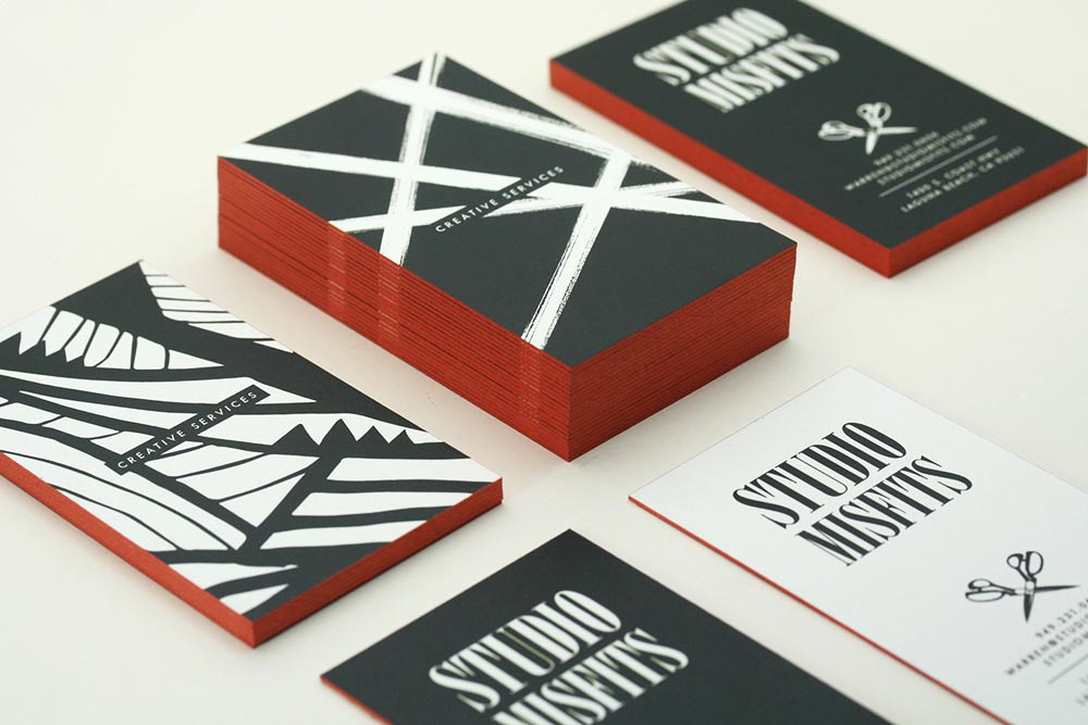 thikit pack, variable data business cards