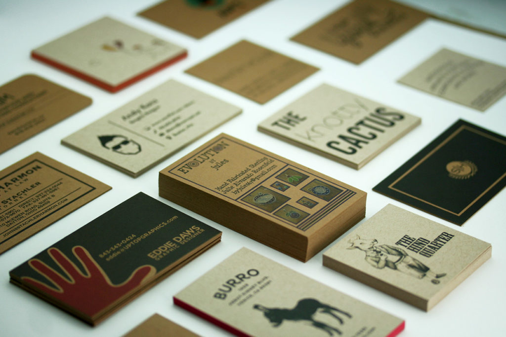 Kraft Business Cards - THikit