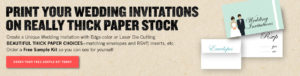 wedding invitations