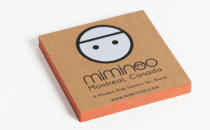 white ink printing, kraft business card, white ink